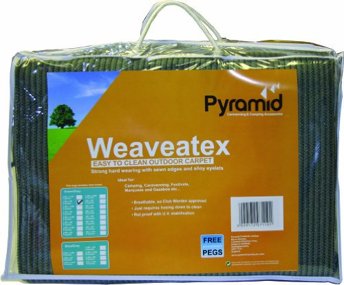 Weaveatex 6m x 2.5m Breathable Ground sheet tent awning carpet