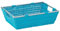 Kela Korb Noblesse 33x25x10cm aus Kunststoffgeflecht in türkis, Plastik, 33 x 25 x 10 cm