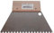 Fugodicht Leim Klebstoff Zahnspachtel Bodenleger Normalstahl B12 5.0x5.0mm gezahnt 180mm