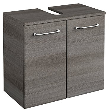 Waschbeckenunterschrank Badschrank Unterschrank Badmöbel Schrank Bad Carrie I Graphit