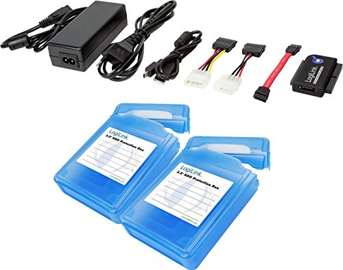 LogiLink - Adapter USB 2.0 to 2,5 + 3,5 IDE + SATA HDD OTB