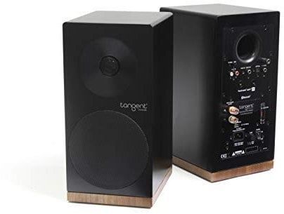 Tangent Spectrum X5BT Phono 50W Noir haut-parleur - Hauts-parleurs (2-voies, Avec fil &sans fil, 3,5mm/Bluetooth, 50 W, 60 - 20000 Hz, Noir)