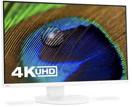 NEC MultiSync EA271U monitor piatto per PC 68,6 cm (27) 4K Ultra HD LED Bianco