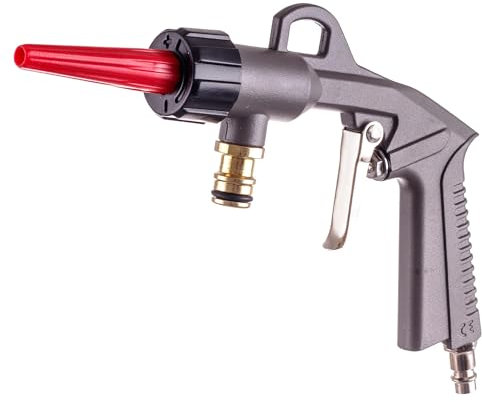 Le meilleur pistolet de nettoyage à eau pour compresseur et tuyau d'arrosage, nettoyeur haute pression Laveuse BOOSTER pour raccord rapide de jardin standard