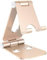 Simpeak Soporte Móvil, Soporte Tablet, Multi-Angulo Soporte de Aluminio Compatible con iPad,Compatible con iPhone, Compatible con Switch, Otras Tabletas y Móviles, Oro