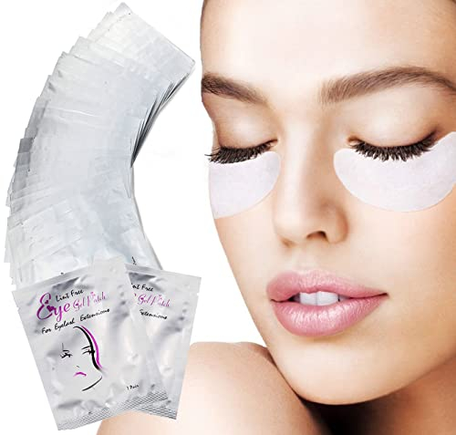 40 Paar Wimpern Pads Wimpernverlängerung Pad Fusselfrei, Augenpads für Wimpernverlängerung Unter Auge Gel Patches Eye Gel Patches für Professionelle Salons und Individuelle Wimpernverlängerung