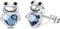Frosch Ohrringe 925 Sterling Silber Tier Ohrringe Kristallen Hypoallergen Ohrringe Schmuck Geschenk für Mädchen Damen