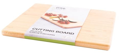 Point-Virgule Tabla de cortar, extremadamente higiénica para la cocina, grande, 34 x 29 x 1,8 cm
