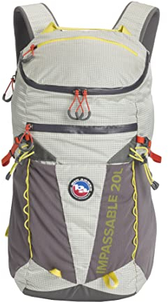 BIG AGNES Unisex Erwachsene Impassable 20 Wanderrucksack Grau 20 l