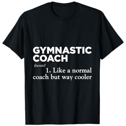 Gymnastik-Trainer Defintion, lustiger Turner-Trainer T-Shirt