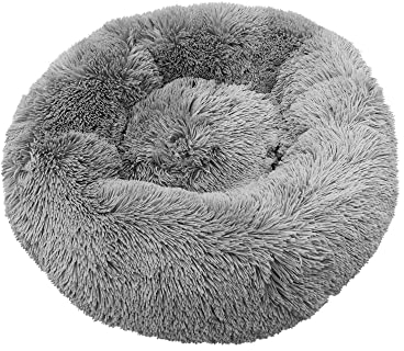 Nobby 62802 Kuschelbett Donut Classic ESLA dunkelgrau; D x H: Ø 90 x 29 cm