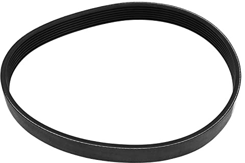 eMagTech 1 Stück 7PJ451 Antriebsriemen Gummi Zahnriemen 16mm Breite, 451mm Umfang Ersatzteile Kompatibel mit Bosch Rotak 320 Rasenmäher