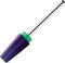 BNG 5 in 1 Carbide Nail Drill Bit Fast Remove Acrylic Nails Professional 3/32 Electric Nail Drill Tungsten Steel Bits Manicure Pedicure Professional Salon Tool(Coarse, Purple)