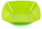 Buzztrove 4 Pcs Deep Square Plastic Bowls Set | 16 cm, 19 cm & 24 cm | Unbreakable Colorful Bowls for Parties, E-Co Friendly, Reusable Bowls for Salad & Pasta (Green, 24 x 24cm)