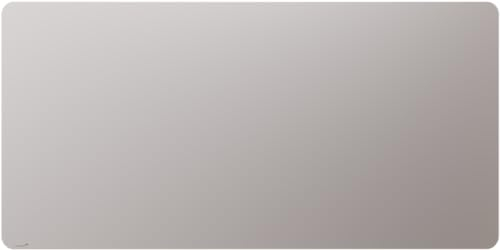 Legamaster Großes Glas-Whiteboard 100x200cm – Beschreibbare abwischbare Glastafel mit Magnetwand-Funktion in warmen Grau