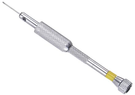 CoCud Mini Destornillador Torx, Tamaño de 0.8mm y Longitud de 90mm, Pequeños Destornilladores de 6 Puntos de Acero al Carbono con Mango Antideslizantepara Gafas