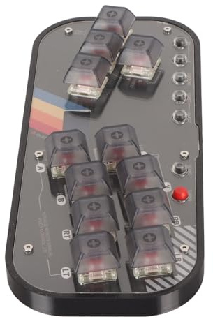 Yunir Controller für Fighting Box-Tastatur, Stick Street Fight -Controller, für für SOCD, für Mixbox, Mechanische Schaltertaste