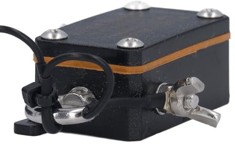 HF End Fed Antenna, Portable Short Waviness Antenna, 1:49 Balun Compact Standard Interface End Fed Half Waviness Antenna, 3MHz to 30MHz 100W Power End Fed Radio Antenna for Outdoor