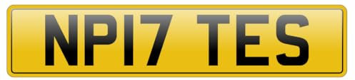 UK Rear | Custom Personalised Acrylic Plate(s)- for Automotive | Home | Outdoor Use | Various Styles | Number Plates