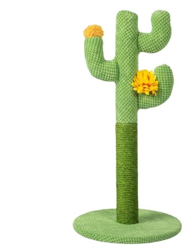 Rascador para Gatos – Rascador para Gatos Cactus, rascador de sisal, rascador Vertical para Gatos, Soporte Interactivo para Gatos y Gatitos en Interiores