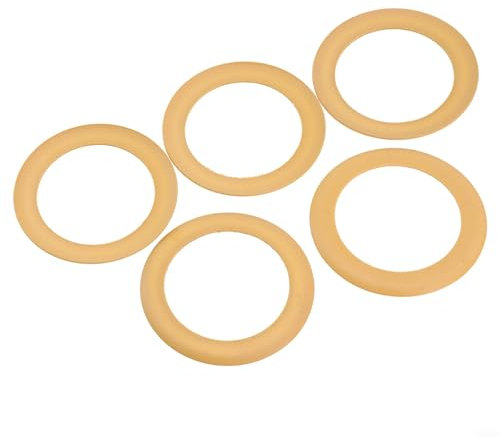 ZWEquipint Rubber Piston Ring, Air Compressor Compression Piston Ring,Rubber O-Ring Kit,Insulated Pump Accessories For Oil-Free Silent Air Compressor(1100W)