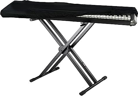 Musiin 88 Keys Piano Keyboard Dust Cover,Compatible with Arturia Keylab 88 MK3,Nord Stage3 88,KORG Pa5X 88,Deluxe Chinlon Dustproof & Anti-scratch, Silky Feel & Tailored Design