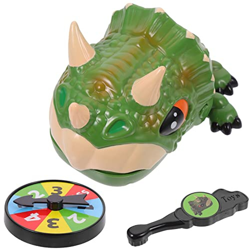 HOODANCOS Dinosaurier Finger Spielzeug Mit Party-zähnespiel Kreatives Spielzeug Für Junge Mädchen Lustiges Kniffliges Für Familie Und Freunde