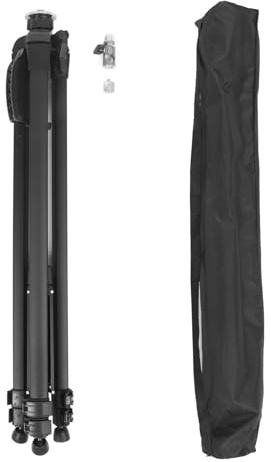 2 Meter Level Tripod with Bubble, 360 Degree Rotating Aluminum Camera Support Stand, 1/4 Inch Adapter - Stable and Durable, Adjustable Angle, Ideal for DSLR Travel and Phone Us