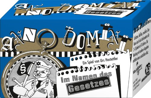 ABACUSSPIELE 09031 - Anno Domini - Im Namen des Gesetzes, Kartenspiel - schätzen - bluffen - zweifeln