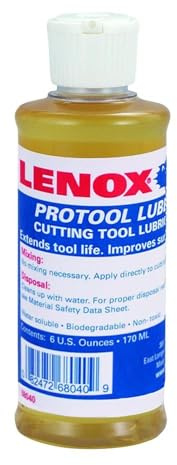 Lenox Protool Lube 6 Oz Bottle