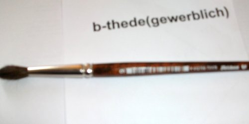 Pelikan 711176 Haarpinsel Sorte 25, Größe 9, 1 Stück, Haarpinsel: S 25
