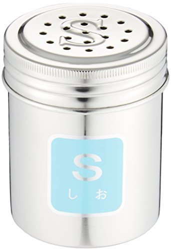 TKG 18-8 bo?tes assaisonnement en acier inoxydable de petit S (sel) 9981810 (Japon import / Le paquet et le manuel sont ?crites en japonais)