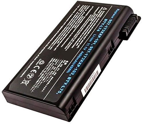 Akku kompatibel mit MSI 957-173XXP-101, -102, BTY-L74, BTY-L75, 4400mAh