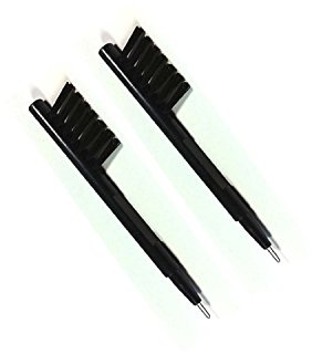 Hiibaby® 2PC Brand New Multi-function Hearing Aid Cleaning Brush Tool Kit with Wax Loop & Battery Magnet