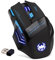 Zelotes Mouse da gioco professionale senza fili, 2400 DPI regolabile 2,4 GHz USB LED portatile mobile wireless mouse mouse per gamer PC MAC Laptop