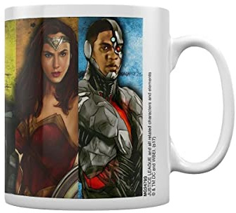 Pyramid International DC Universe Comics Kaffeetassen, Papier, Mehrfarbig, 11 x 11 x 1.3 cm
