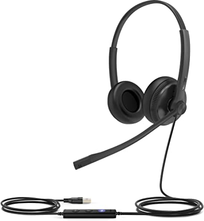 Yealink Auricolare USB UH34 Dual Teams, nero