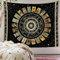 Ricemru Wandteppich Sternzeichen Sternbilder Wandbehang Vintage Tarot Star Aesthetic Wandtuch Tarotkarte Aesthetic Kunst Wandtücher Wanddeko für Wohnzimmer 230x180
