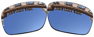Vonxyz Ersatzgläser für Ray-Ban RB4202 55 mm Sonnenbrille, verchromt, verspiegelt, polarisiert