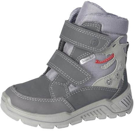 RICOSTA Jungen Stiefel GRISU, Kinder Boots, Weite: Weit, lose Einlage, Sympatex, Blinklicht
