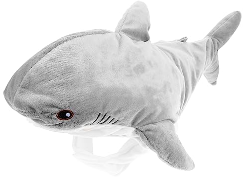 CAXUSD Hüte Delfin -geburtstags Wal -kopfbedeckung -kostüm- Meerestierhüte Flauschiger - Plüschtierhüte -cosplay-mütze Plüschtier Pp Baumwolle Das Foto Die Party Erwachsener
