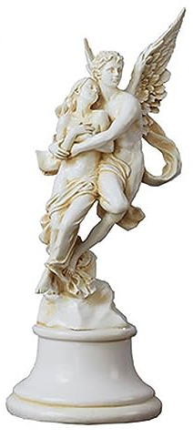 Eros und Psyche, europäische und amerikanische Charakter-Skulptur, Kunstharz, Paar tanzendes Mädchen, Charakter-Dekoration, Retro-Design, Dekoration, griechischer Stil, Wohnzimmer, Weinschrank, Dekora