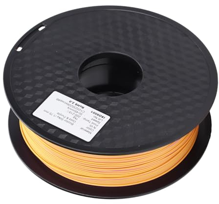 1.75mm Filament D'Imprimante 3D Filament Or Violet Double Couleurs Extrusion PLA Filament Imprimante 3D Consommable 30‑45mm/s