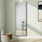 HAPAOSO Miroir rectangulaire 160x 50cm avec Crochet de Suspension de Porte, la Suspension de Porte Miroir est réglable en Hauteur. Miroir Suspendu, Miroir Mural, Miroir au Sol (avec Bordure Noire)