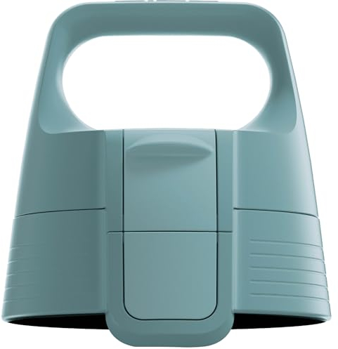 Sigg WMB ONE Top 2 Morning Blue couvercle (taille unique), pièce de rechange pour bouteille, bouchon étanche qui s'ouvre d'une seule main