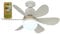 Ceiling Fans with Lights and Remote Control,30w Ceiling Fan Light Dimmable,Quiet Ceiling Fan 6 Blades for Bedroom,Living Room Kitchen 3 Color Temperature,3 Speeds,Timing