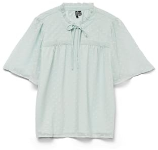 VERO MODA Vmleah Ss Lace Top WVN Ga Noos