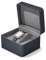 Oirlv PU Leder Uhrenbox Geschenkbox Uhrenaufbewahrung Reisespeicher(Dunkelgrau)