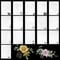PH PandaHall 16 Stile 32pcs Papier Blumen Vorlage Papier Blumenschmuck Blatt Form Material Vorlage Blume Karton Handwerk für DIY Kit Haarschmuck Hochzeit Geburtstag Dekoration