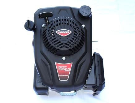Motore Ricambio per Tagliaerba Loncin 196 cc Albero 22,2 x 80 mm